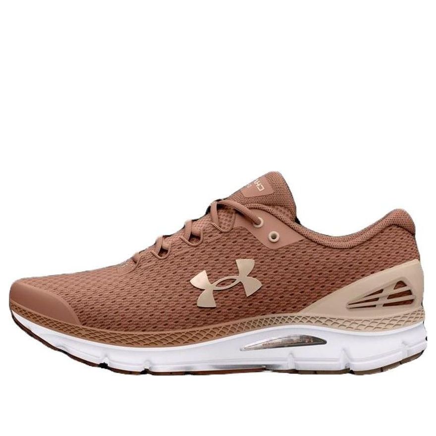 (WMNS) Under Armour Charged Gemini Running Shoes 'Brown' 3026500-200