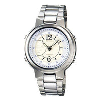 CASIO SHEEN Waterproof Stainless Steel Strap White Analog SHN-6005D-7A