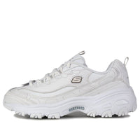 (WMNS) Skechers D Lites Casual Daddy Shoes White 66666248-WHT
