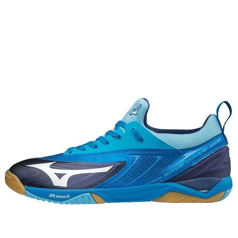 Mizuno Wave Drive Neo Low Tops pingpong/Table Tennis Shoe Blue 81GA180001