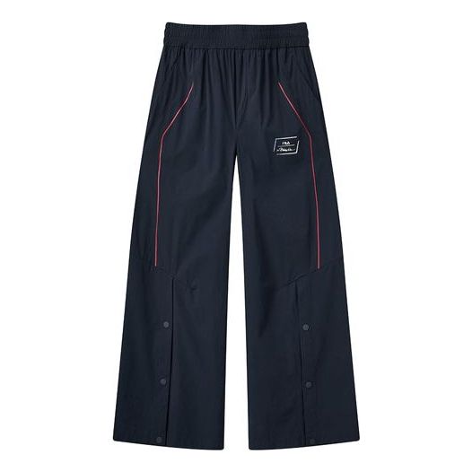 (WMNS) FILA x 3.1 phillip lim Crossover Casual Button Long Pants Blue F11W126808F-NV