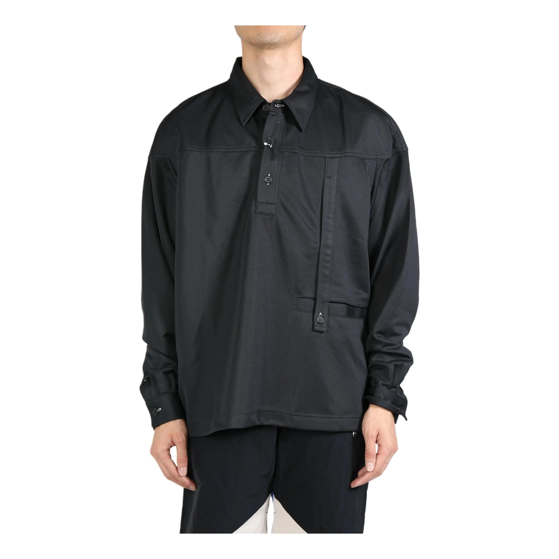 ASICS x Kiko Kostadinov Ormosiancy Long Sleeve Shirt 'Black' 2203A302-001