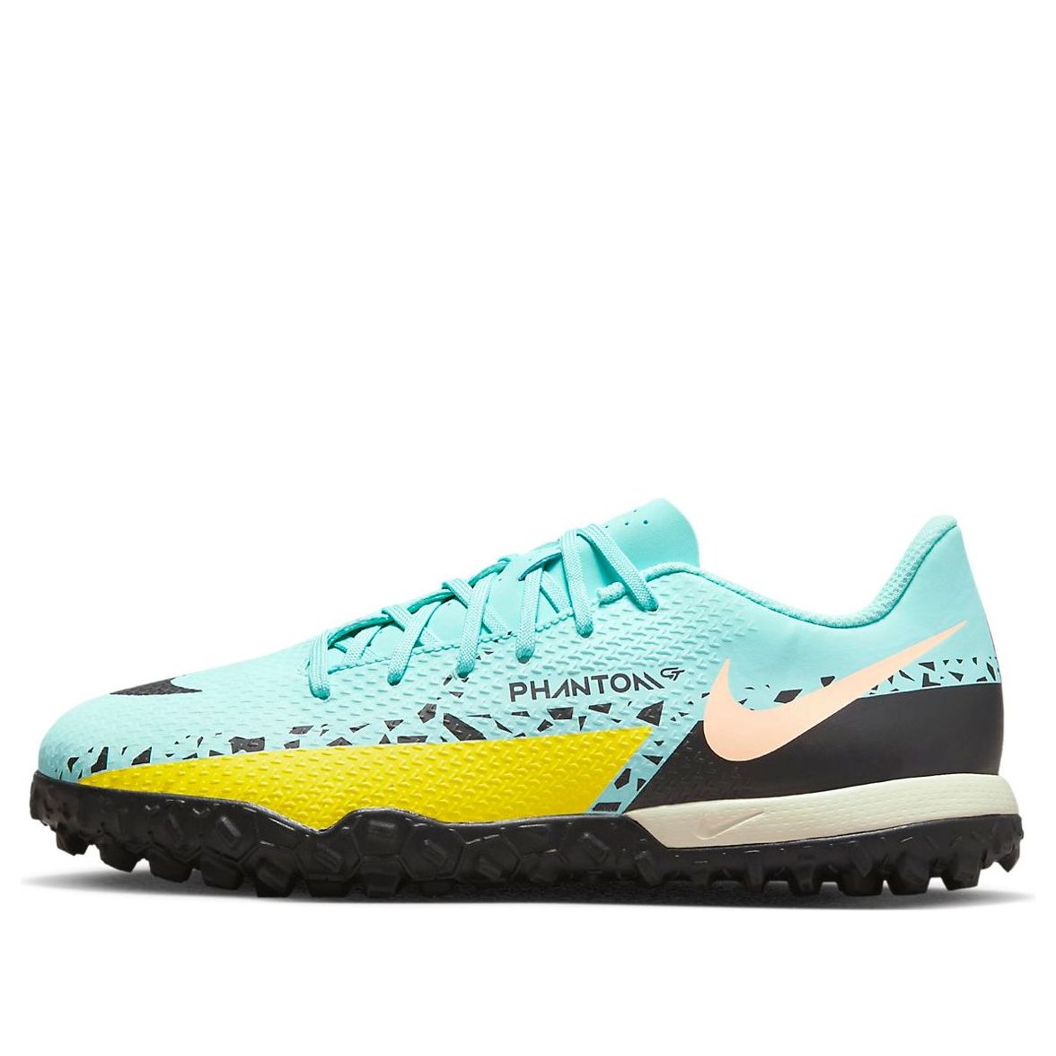 (GS) Nike Phantom GT2 Academy TF 'Glacier Ice Yellow Strike' DC0817-407