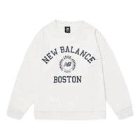 (WMNS) New Balance NBX Soft Alpine Crew Pullover Asia Sizing 'White' AWT34310-CIC