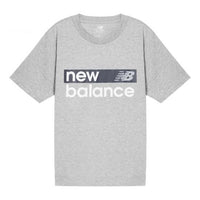 New Balance Classic Core Graphic Tee Asia Sizing 'Light Grey' MT03917-AG