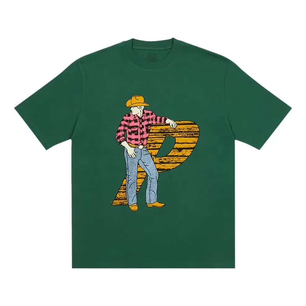 Palace FW22 Saddle Up T-Shirt 'Green' P23TS050