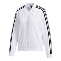 (WMNS) adidas Mh Wv 3s Bomber Sports Tatting Jacket White GF0182
