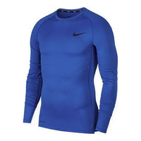 Nike Pro Tight Training Quick Dry Breathable Long Sleeves Gym Clothes Blue BV5589-480
