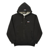 PALACE Drawstring hooded Zipper Jacket Unisex Black P19CS275