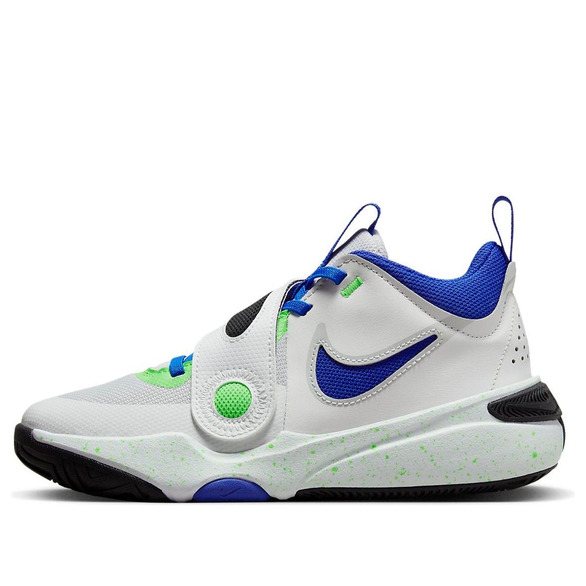 (GS) Nike Team Hustle D11 'Green Strike Racer Blue' DV8996-101