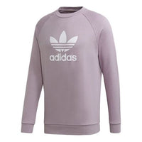 adidas originals Trefoil Warm-up Crew Sweatshirt Light Purple ED5946