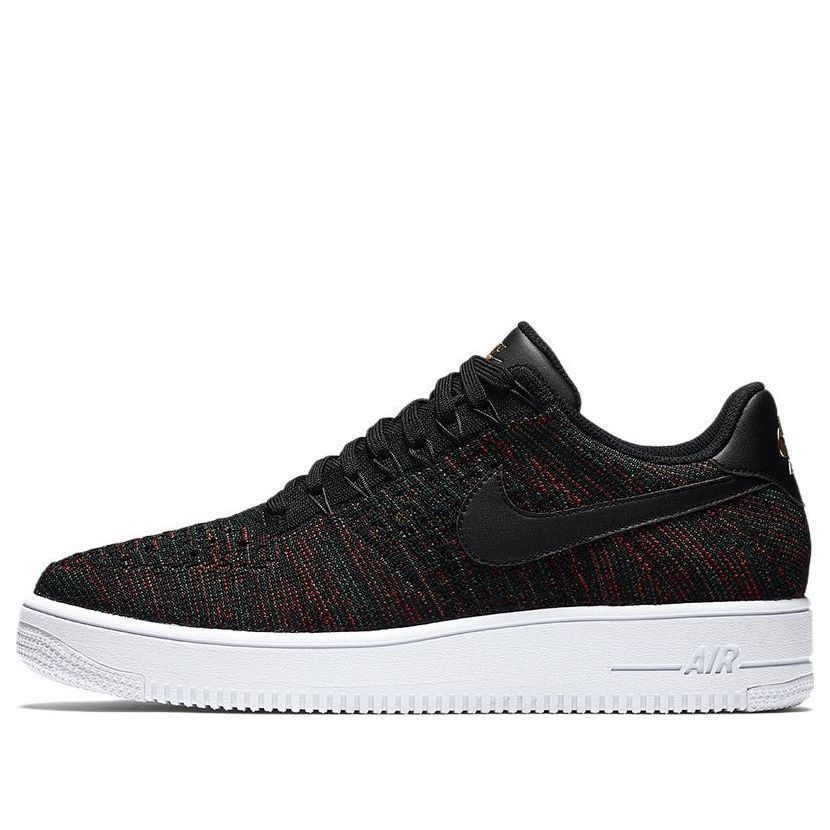 Nike Air Force 1 Low Flyknit 'Black Burgundy' 817419-005