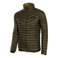 Nike Casual Stand Collar Long Sleeves Down Jacket Green 693530-329