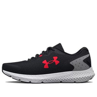 Under Armour Charged Rogue 3 Extra Wide Running Shoes 'Black Grey Red' 3026020-001
