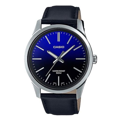 CASIO Black Limited quartz MTP-E180L-2A Limited Edition Blue Analog MTP-E180L-2A2021