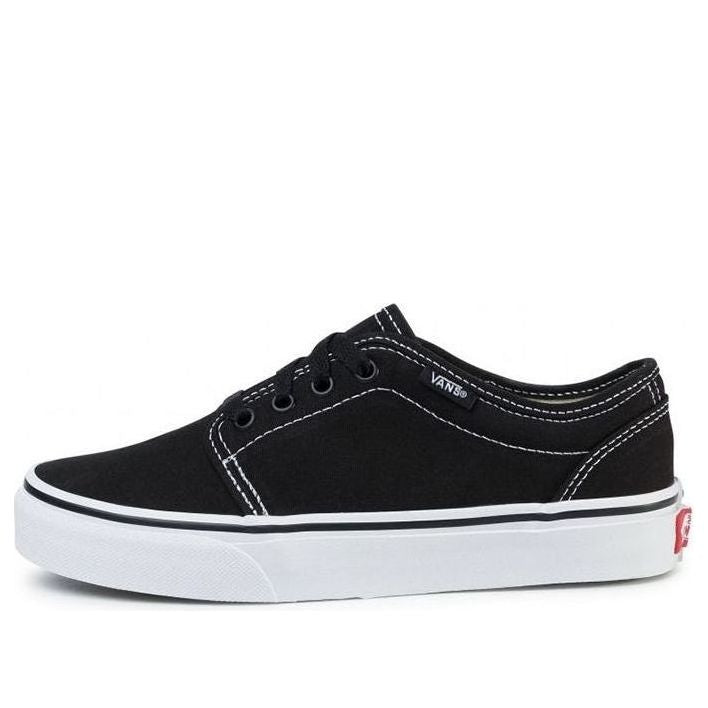 (GS) Vans 106 Vulcanized 'Black White' VN000VM96BT
