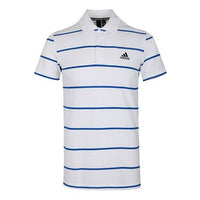 adidas YARN DYE Casual Stripe Short Sleeve polo White FT2831