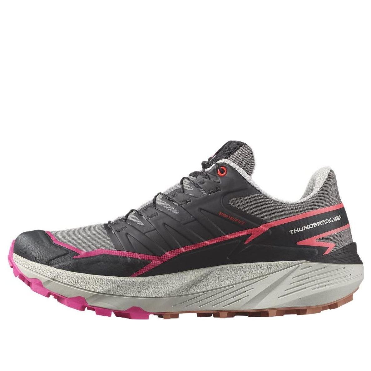 (WMNS) SALOMON Thundercross 'Plum Kitten Black' 473827