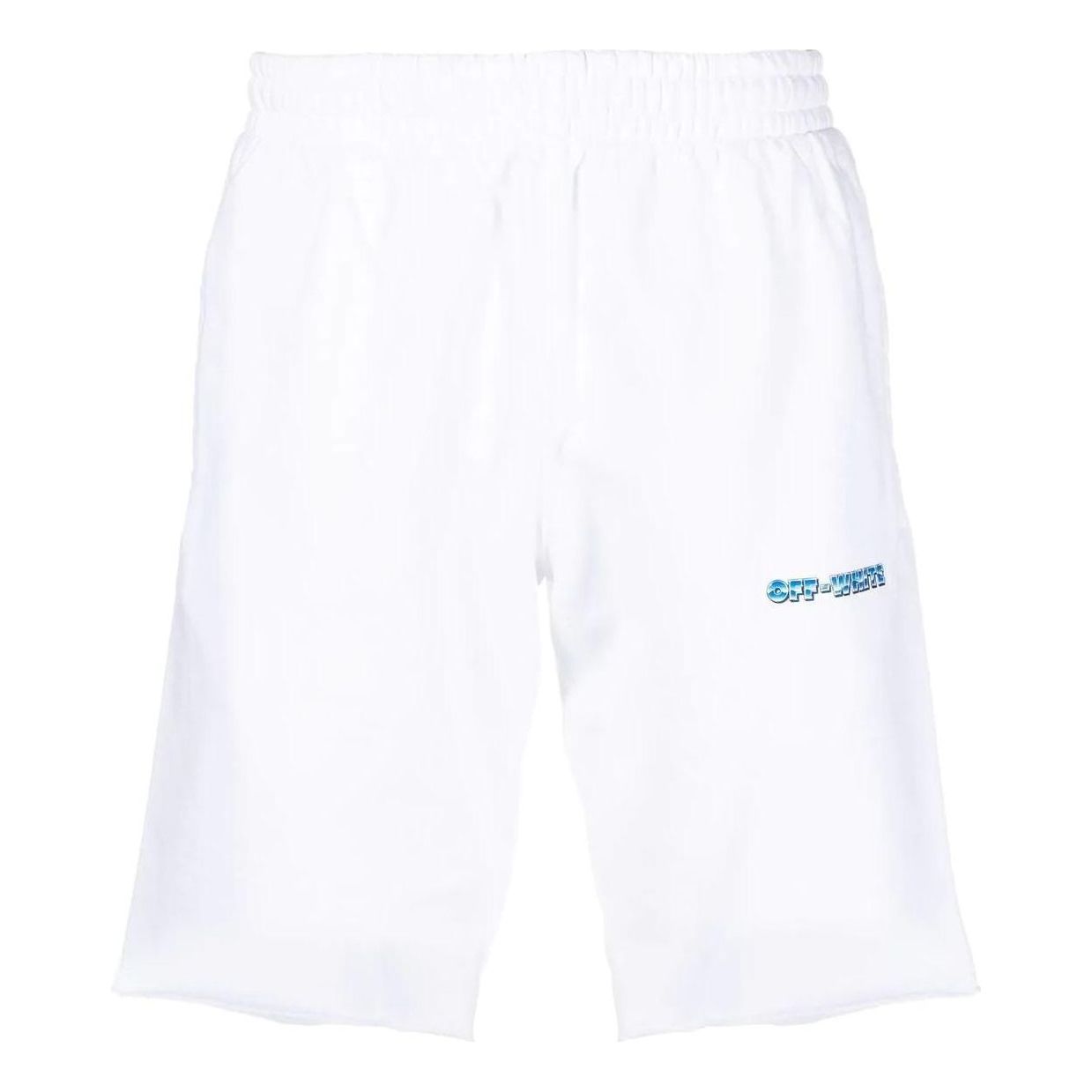 Men's Off-White FW22 Alphabet Logo Printing Casual Shorts Version White OMCI006S22FLE0050139