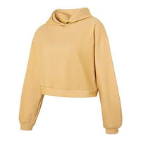 (WMNS) New Balance Casual Cotton Hoodie Asia Sizing 'Light Yellow' WT01451-VG2