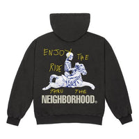 Travis Scott Cactus Jack x NEIGHBORHOOD Crossover Cartoon Printing Unisex Black TC-74