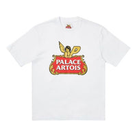 PALACE x Stella Artois Crossover Logo Printing Short Sleeve Unisex White PAL-SS21-1