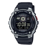 CASIO Waterproof Quartz Sports Shockproof Mens SilverBlack Digital AE-2000W-1B2021