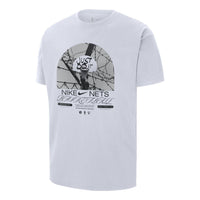 Nike Brooklyn Net Courtside T-Shirt 'White' DR6289-100