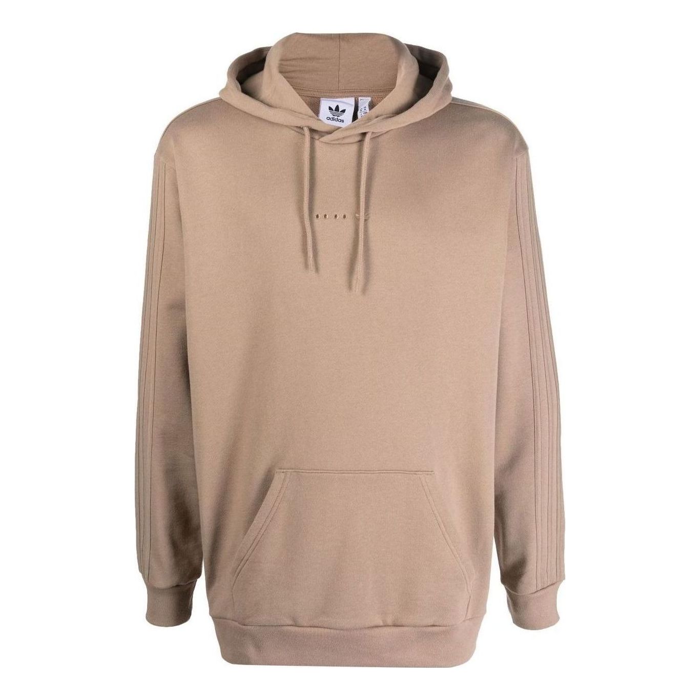 adidas Reveal ESS Hoodie Asia Sizing 'Brown' HK2726