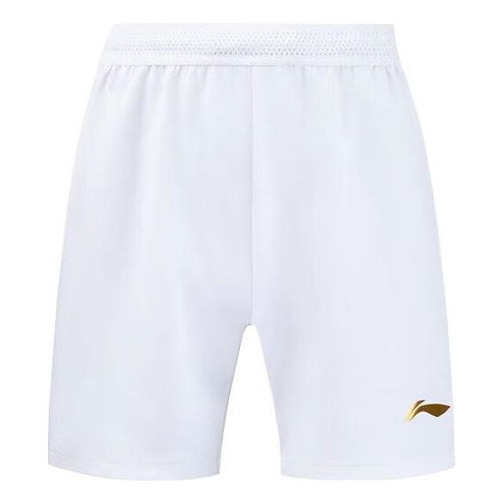 Li-Ning Badminton Competition Shorts 'White' AAPT015-1