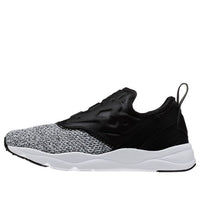Reebok Furylite Slip-On Lux 'Black Grey' V69630