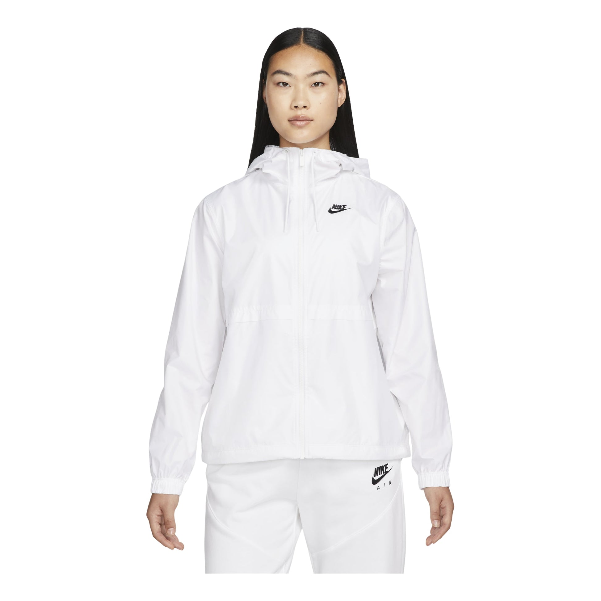 (WMNS) Nike Sportswear Essential Repel Woven Jacket 'White' DM6180-100