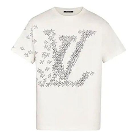 LOUIS VUITTON Lv Planes Print For Men White 1A5WE2
