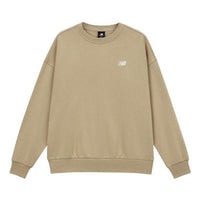 New Balance Casual Pullover Sweatshirt Asia Sizing 'Khaki' AMT33344-INC