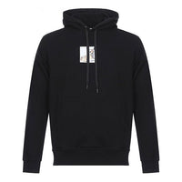 Men's Burberry Deer Printing Loose Black 8022374
