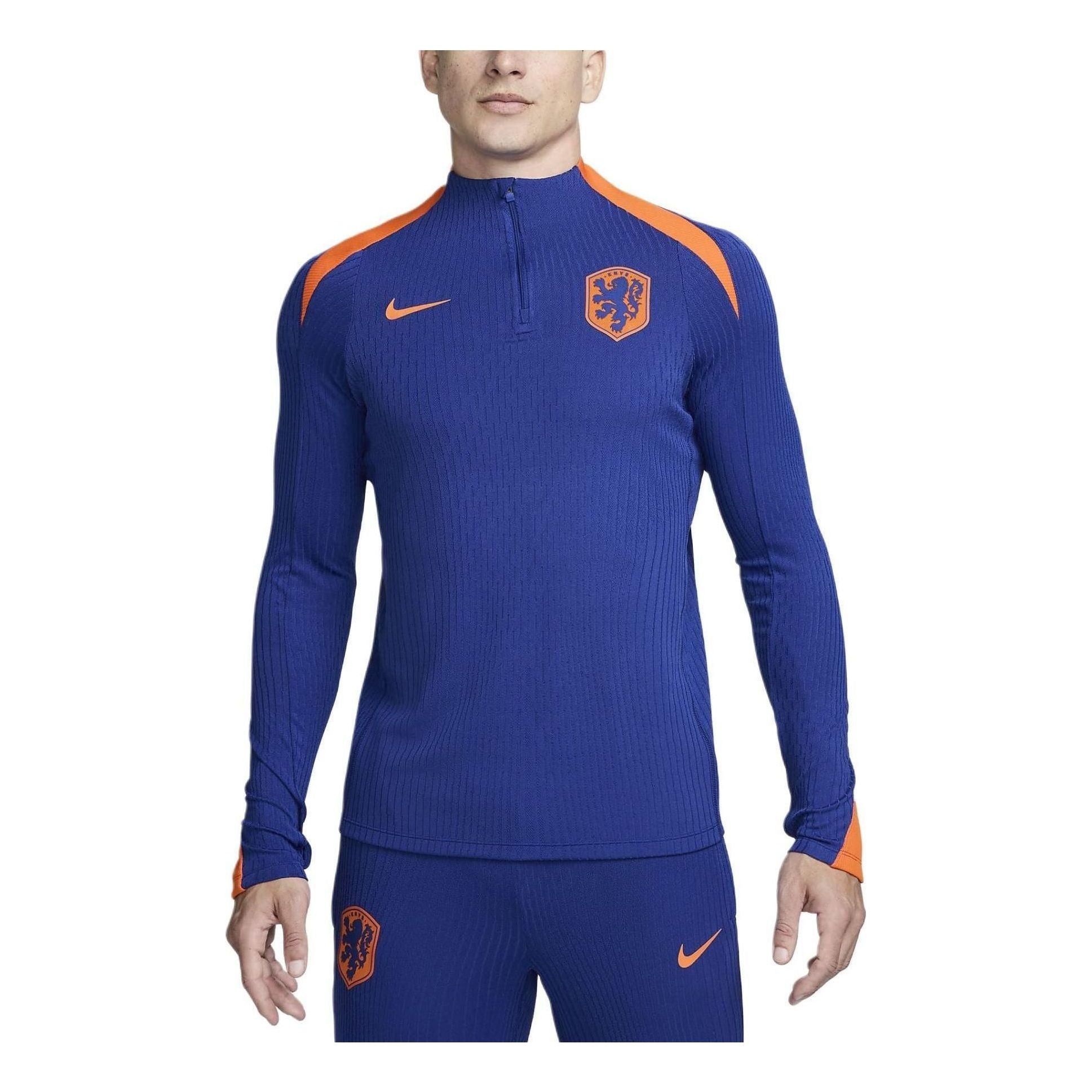 Nike Dri-FIT ADV Soccer Netherlands Strike Elite Knit Drill Top 'Royal Blue' FJ1931-455