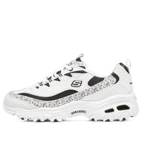 (WMNS) Skechers D'lites 4.0 'White Black' 896135-WBK