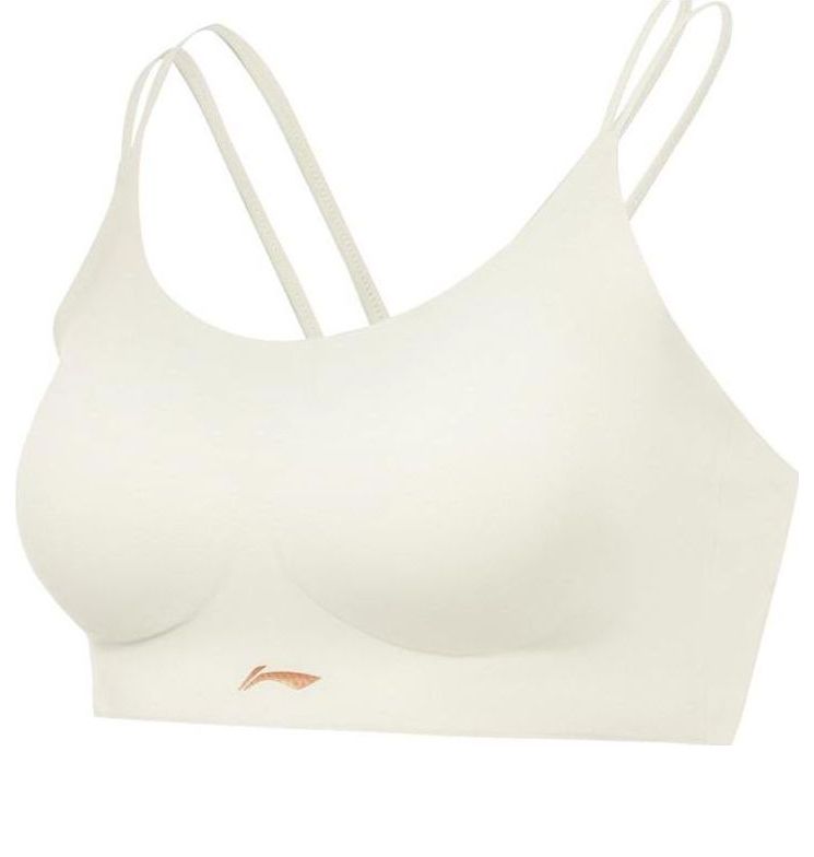 (WMNS) Li-Ning Training Sports Bra (High Impact) 'Beige' AUBT042-3