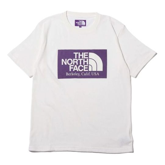 THE NORTH FACE Unisex PURPLE LABEL Short-sleeved White NT3953N-OW