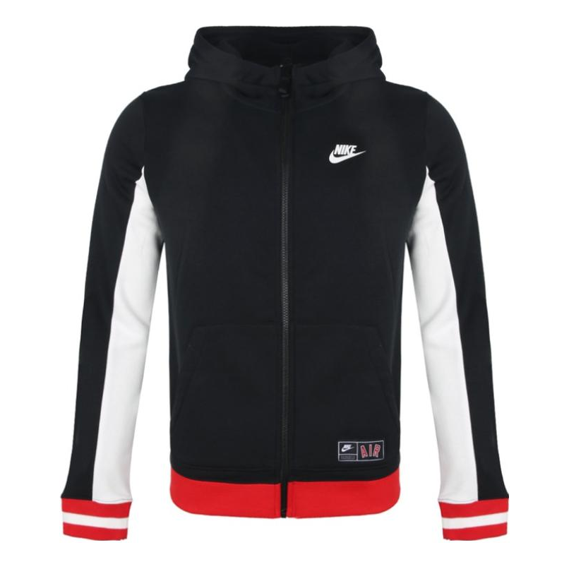 (PS) Nike JR Sportswear Air sweatshirt 'Black Red White' AQ9500-010