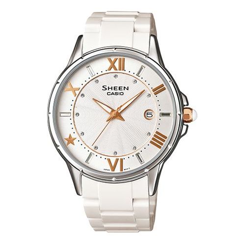 CASIO SHEEN Series Design Business SHE-4024-7A White Analog SHE-4024-7A2021