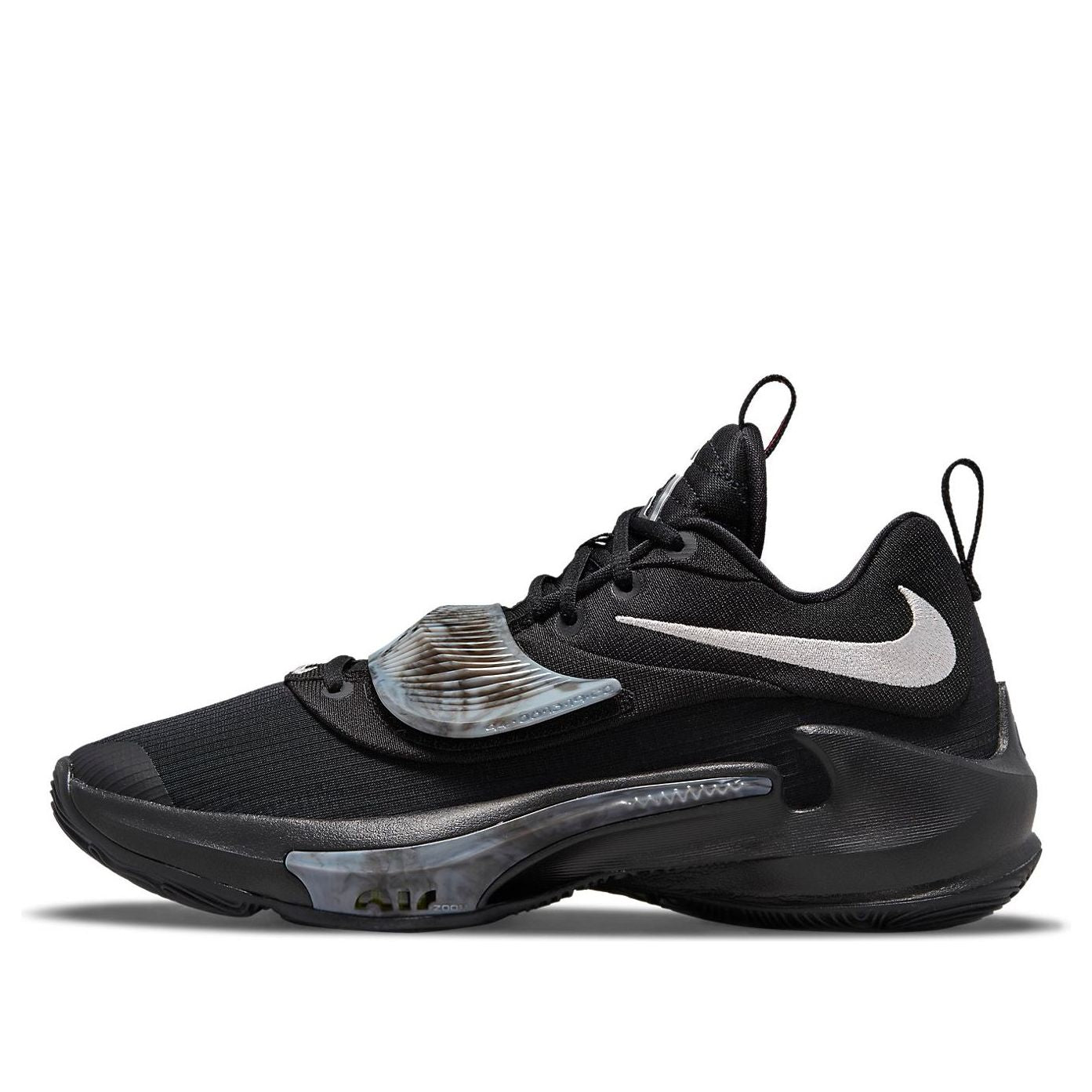 Nike Zoom Freak 3 'Black Metallic Silver' DA0694-002