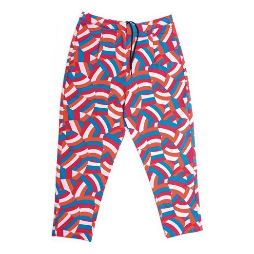 Nike SB x Parra Gym Red Crossover Printing Long Pants US Edition Multi-color CI2026-687