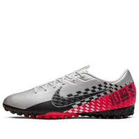 Nike Mercurial Vapor 13 13 Academy NJR TF 'Silver Red Black' AT7995-006