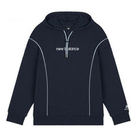 (WMNS) New Balance Athletics Sweatshirt Asia Sizing 'Navy White' AWT11502-ECL