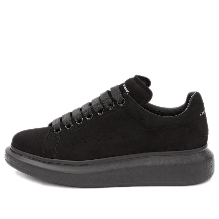 (WMNS) Alexander McQueen Oversized Sneaker 'Pure Black' 558943WHV671000