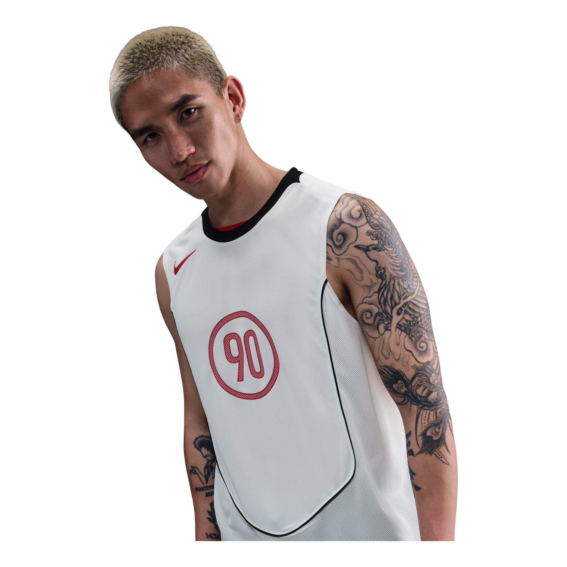 Nike Total 90 Dri-FIT Sleeveless Soccer Top Asia Sizing 'Sail Black' HV1181-133