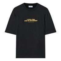 Off-White Intern Skate Short-sleeve T-shirt 'Black' OMAA120F23JER0171065