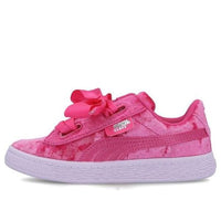 (PS) PUMA Basket Heart Velor Ps 367625-01