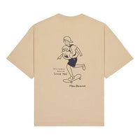 New Balance Wordmark Logo Skate Graphic T-Shirt Asia Sizing 'Incense' AMT42338-INC